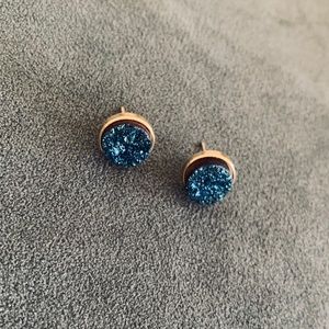 JaxKelly Blue Stone Earrings